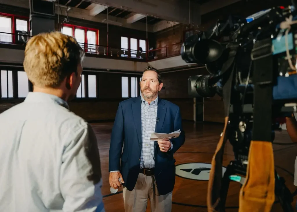 WC Founder, Jeff Woda, speaking on the project